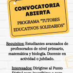Convocatoria abierta