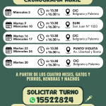 CALENDARIO CASTRACIONES ABRIL H