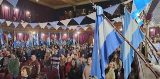 25 DE MAYO – El Trébol celebró el Día de la Patria con un emotivo acto