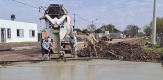 Continúan las obras de infraestructura vial en distintos sectores de la ciudad