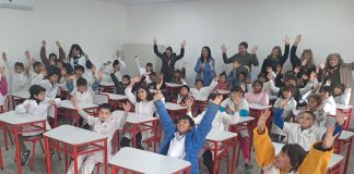Se inauguró una nueva aula del programa “Mil Aulas” en la Escuela Paso