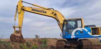 Obra hídrica en El Trébol: avanza el dragado del Canal “12 de Octubre” y se viene el alteo de Ruta 13