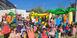 El “Hojitas de Trébol” cerró el Mes de las Infancias con una jornada llena de diversión