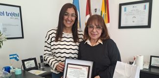 Reconocimiento a Daniela Salinas