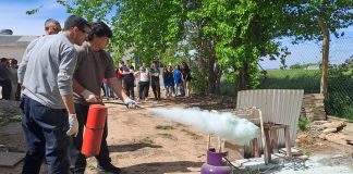 Estudiantes de la Escuela Técnica se capacitaron en atención de emergencias y prevención de incendios